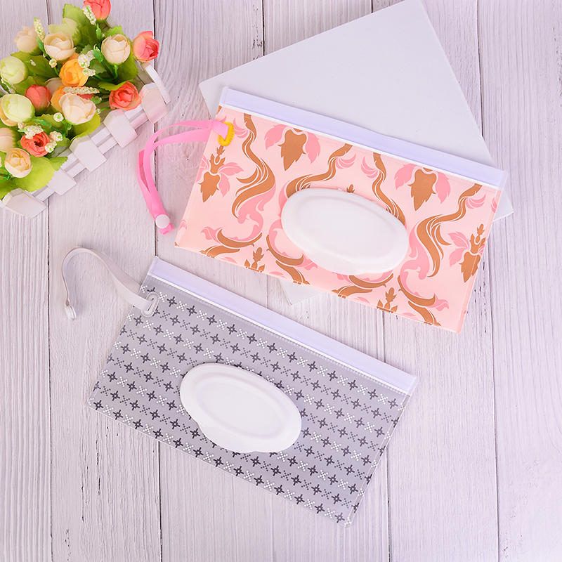 Wet Wipes Case Reusable Ziplock Bag